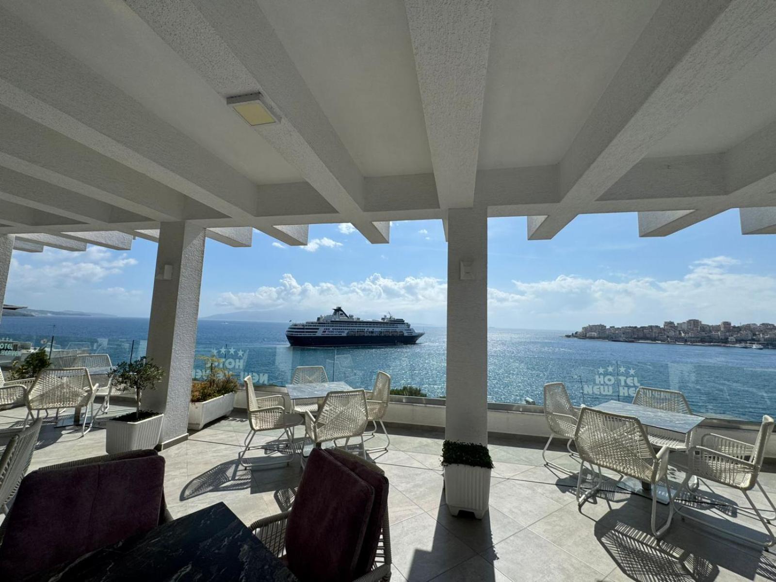New Heaven Hotel Sarande Exterior photo